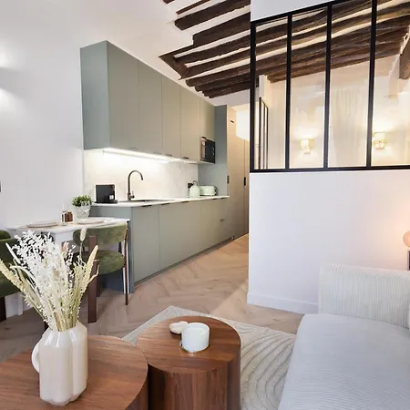 公寓 Parisian Gem With Stunning View